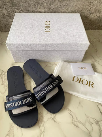 Christian Dior DIO(R)EVOLUTION Slide Sandal Mules Slides Shoes 35