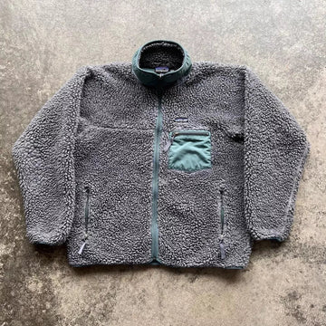 Vintage Patagonia Overcoat Jacket - Greenish Grey, Size L