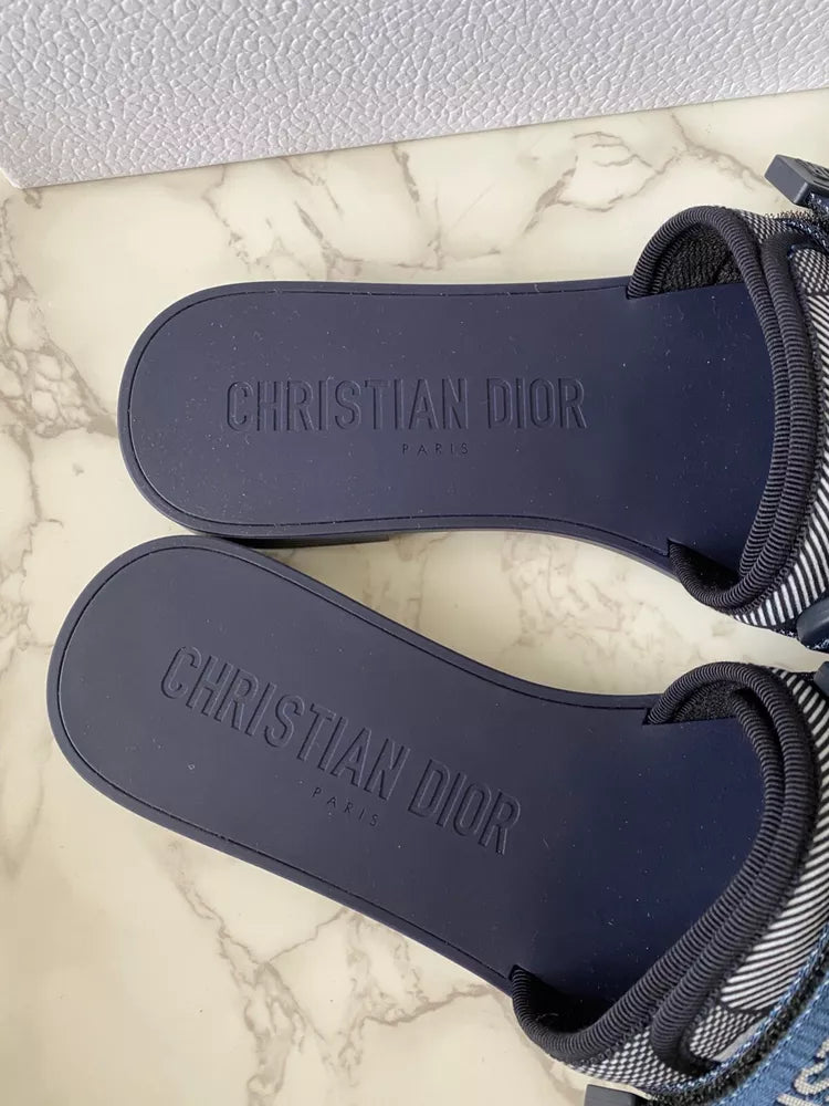 Christian Dior DIO(R)EVOLUTION Slide Sandal Mules Slides Shoes 35
