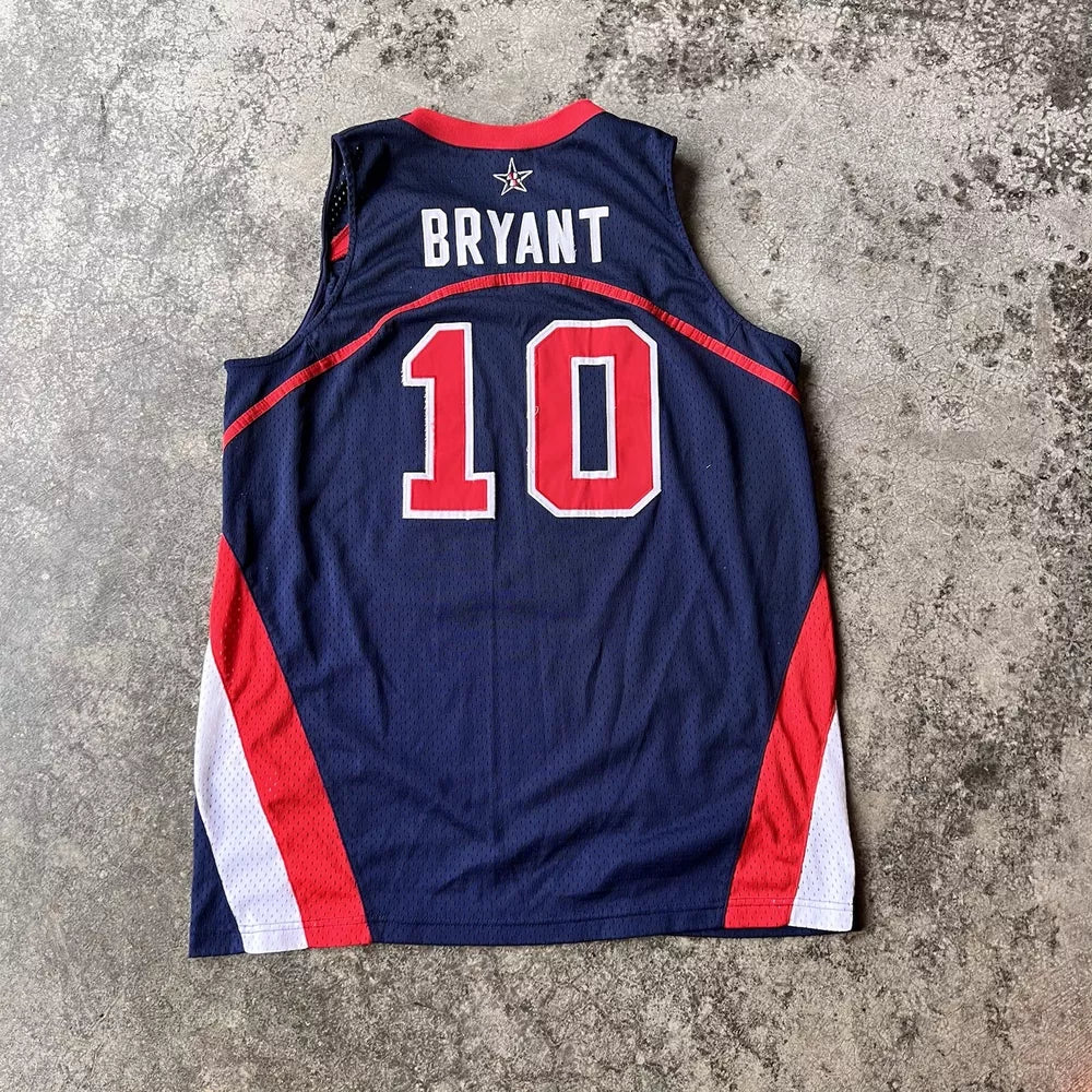 Nike Team USA Kobe Bryant Basketball Jersey - Navy Blue & Red, Size L