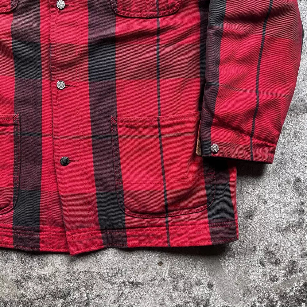 Ralph Lauren Polo Country Buffalo Plaid Jacket - Red, Size M