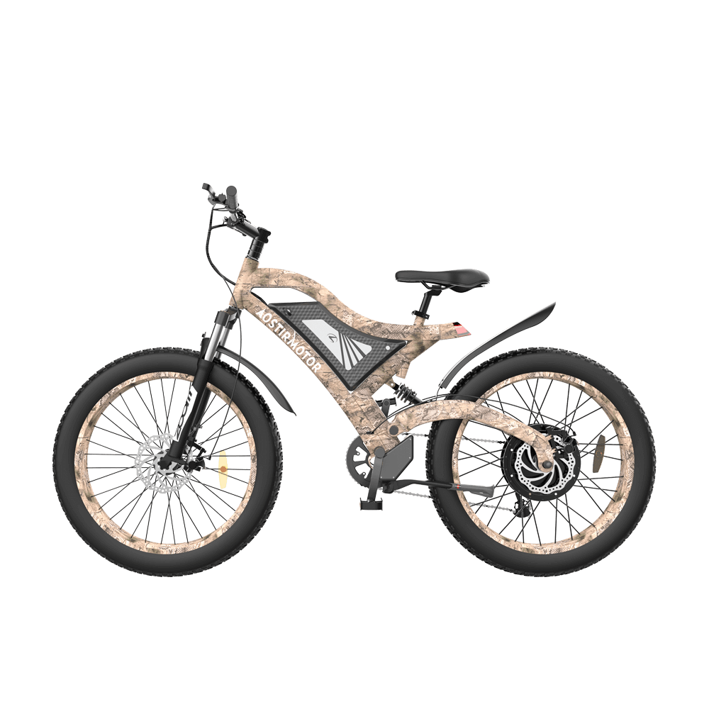Aostirmotor Snakeskin Grain Mountain EBike S18-1500W